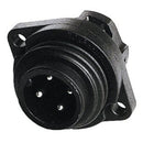 4 Pin Ip67 Power Panel Plug Weather Proof Amphenol