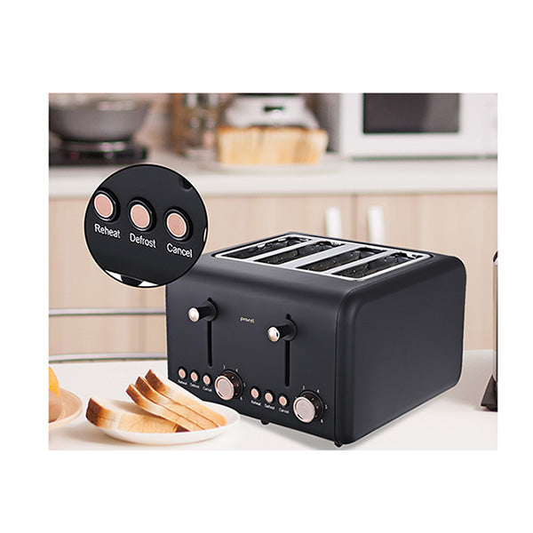 4 Slice Toaster Rose Trim Collection