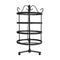 4 Tier Jewelry Display Hanging Rack Storage Metal Organizer