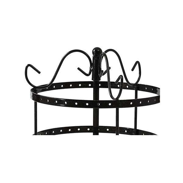 4 Tier Jewelry Display Hanging Rack Storage Metal Organizer