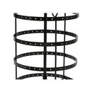 4 Tier Jewelry Display Hanging Rack Storage Metal Organizer