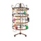 4 Tier Jewelry Display Hanging Rack Storage Metal Organizer