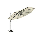 4 Tier Parasol With Aluminum Pole Sand 3 X 3 M