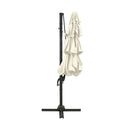 4 Tier Parasol With Aluminum Pole Sand 3 X 3 M