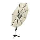 4 Tier Parasol With Aluminum Pole Sand 3 X 3 M