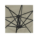 4 Tier Parasol With Aluminum Pole Sand 3 X 3 M