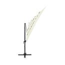 4 Tier Parasol With Aluminum Pole Sand 250 X 250 Cm