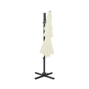 4 Tier Parasol With Aluminum Pole Sand 250 X 250 Cm