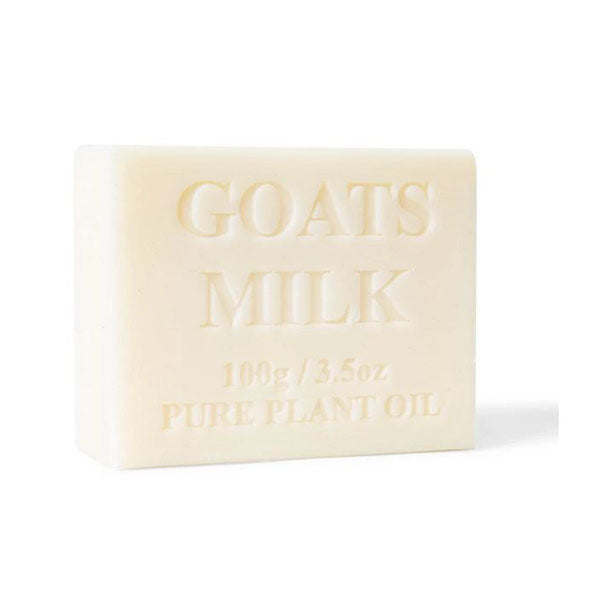 4X 100G Goats Milk Soap Natural Creamy Scent Goat Bar Skin Care Pure