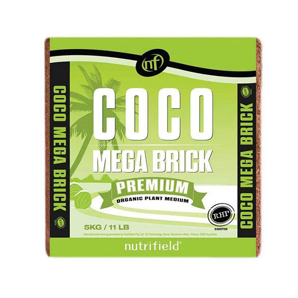 4X 5Kg Coco Mega Brick Premium Coir Peat Organic Plant Growth Medium