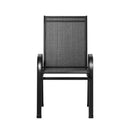 4X Outdoor Black Sun Lounge Rattan Patio Furniture
