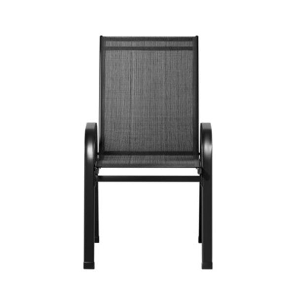 4X Outdoor Black Sun Lounge Rattan Patio Furniture