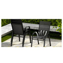 4X Outdoor Black Sun Lounge Rattan Patio Furniture