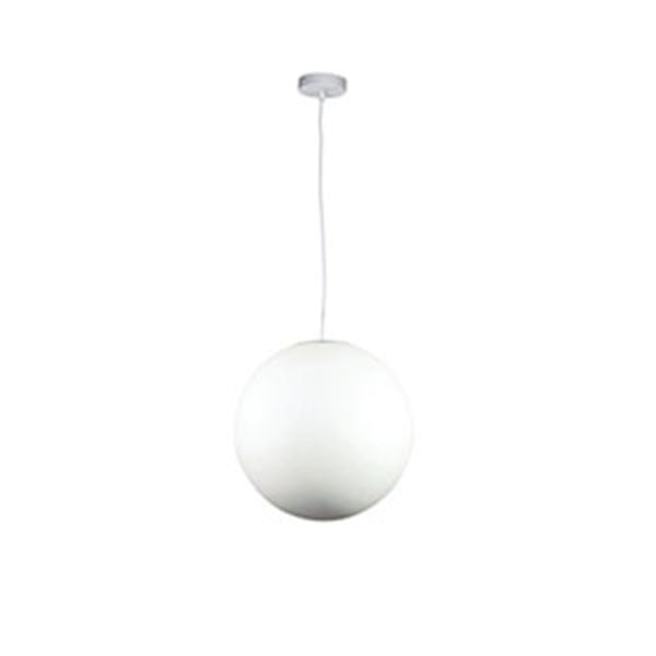 White Acrylic Sphere Pendant