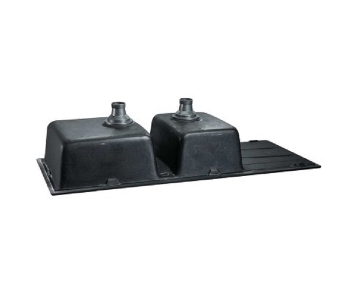 Stone Kitchen Sink Black 1160x500