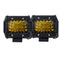 4 Inch Spot LED Work Light Bar Philips Fog Amber (2 Pcs)