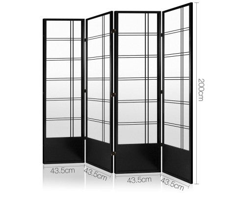 4 Panel Room Divider