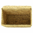 4 Pieces Water Hyacinth Bathroom Basket Set