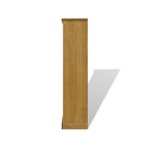 4 Tier Bookcase Mexican Pine Corona Range 81 X 29 X 150 Cm