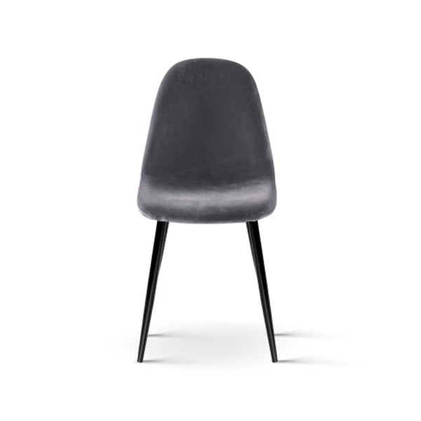 4 X Artiss Dining Chairs Dark Grey