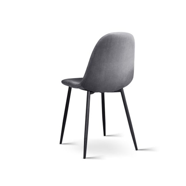 4 X Artiss Dining Chairs Dark Grey