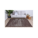 Rusty Vintage Distressed Reversible Beige Rug