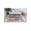 Rusty Vintage Abstract Reversible Beige Rug