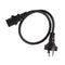 Iec C19 To Mains Power Cable 10A Black 2M