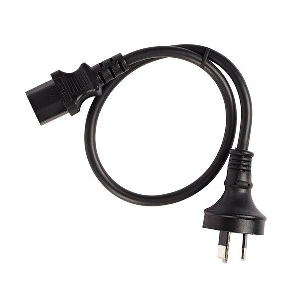 Iec C13 10A Power Cable Black 5M
