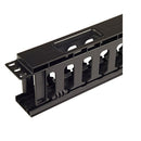 1Ru 19 Inch Cable Management Rail 12 Slot Deep