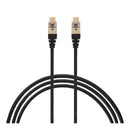 4M Cat 6A Rj45 Sftp Thin Lszh 30 Awg Pack Of 10 Network Cable Black