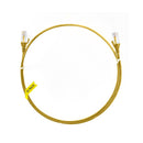 4M Cat 6 Ultra Thin Lszh Pack Of 10 Ethernet Network Cable Yellow