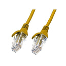4M Cat 6 Ultra Thin Lszh Pack Of 10 Ethernet Network Cable Yellow
