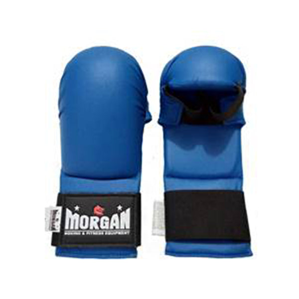 Morgan Wkf Style Karate Gloves Blue
