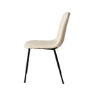 4X Dining Chairs Kitchen Table Chair Lounge Room Padded Pu Leather