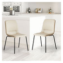 4X Dining Chairs Kitchen Table Chair Lounge Room Padded Pu Leather
