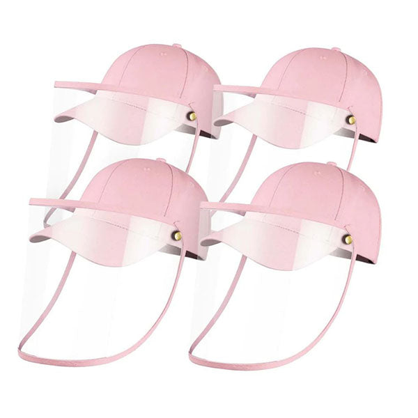 4X Outdoor Protection Hat Anti Fog Pollution Kids Pink Red