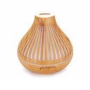 Essential Oil Diffuser Remote 500Ml Flat Top Wood Mist Humidifier