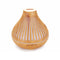 Essential Oil Diffuser Remote 500Ml Flat Top Wood Mist Humidifier