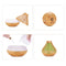 Essential Oil Diffuser Remote 500Ml Flat Top Wood Mist Humidifier