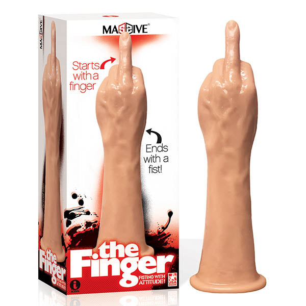 35 Cm Massive The Finger Flesh Fisting Trainer Dong