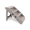 50Cm  Foldable Pet Stairs In Grey