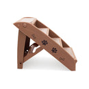 50Cm Foldable Step Ladder Stairs Brown