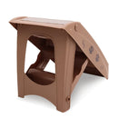 50Cm Foldable Step Ladder Stairs Brown