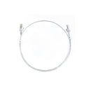 50 Pcs Cat 6 Ultra Thin Lszh Ethernet Network Cable White