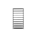 50 Pairs 10 Tier Shoe Rack Metal Shelf Holder Stackable Portable