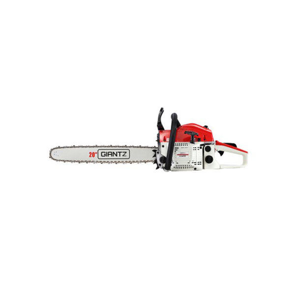 52 Cc Petrol Commercial Chainsaw Chain Saw Bar E Start Pruning
