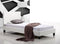 Single PU Leather Bed Frame - White