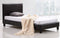 Single PU Leather Bed Frame - Brown
