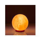 12V 12W 5 Inch Ball Himalayan Pink Salt Lamp Carved Rock Crystal